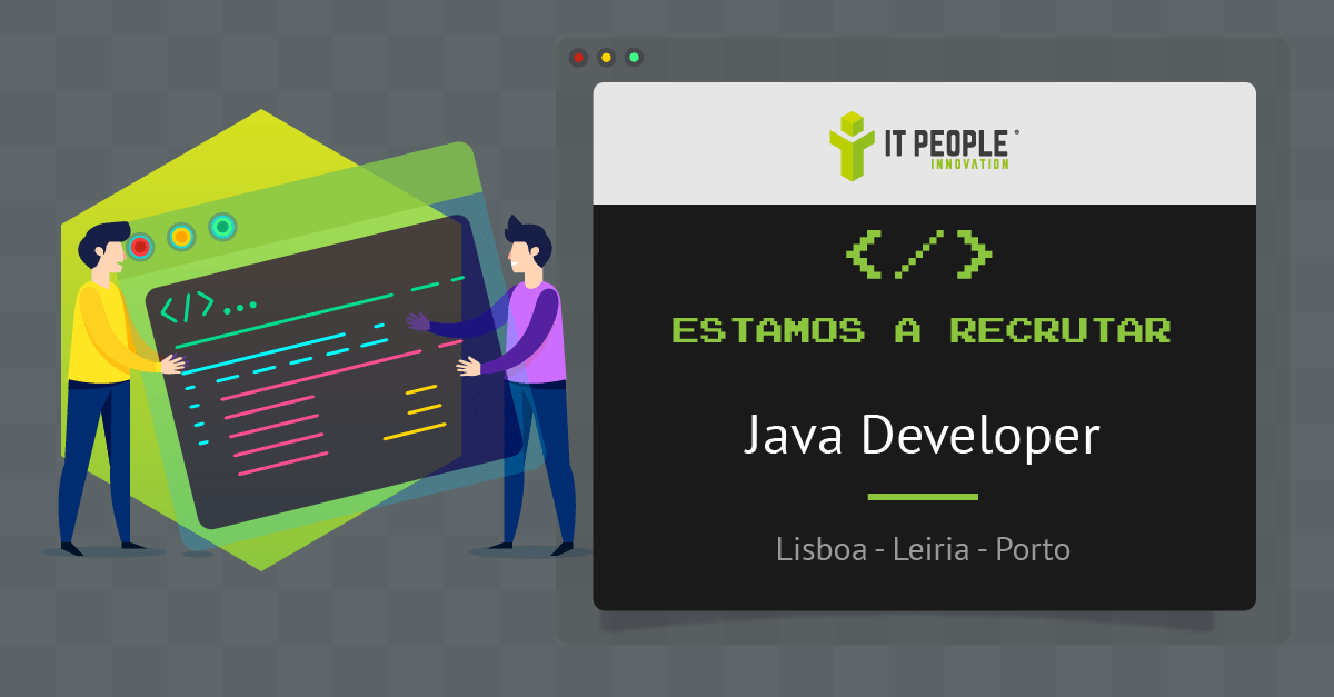 Estamos a recrutar Java Developer