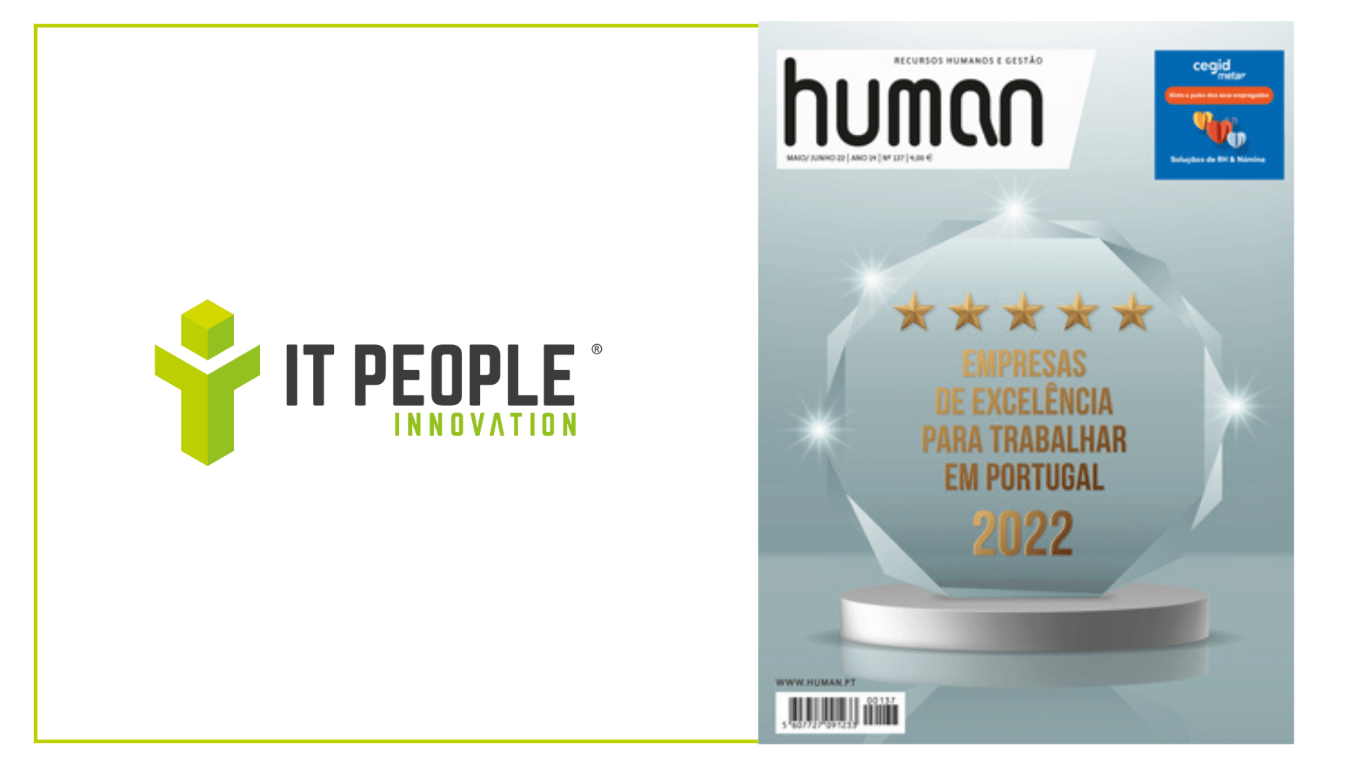 IT People empresa de excelência revista human